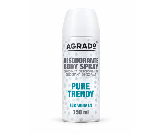 Agrado дезодорант спрей жіночий Pure Trendy 150мл